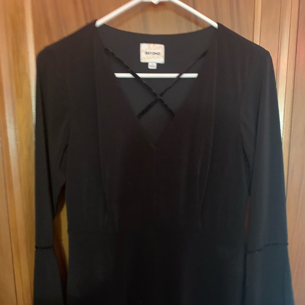 Black Skater Holiday Dress